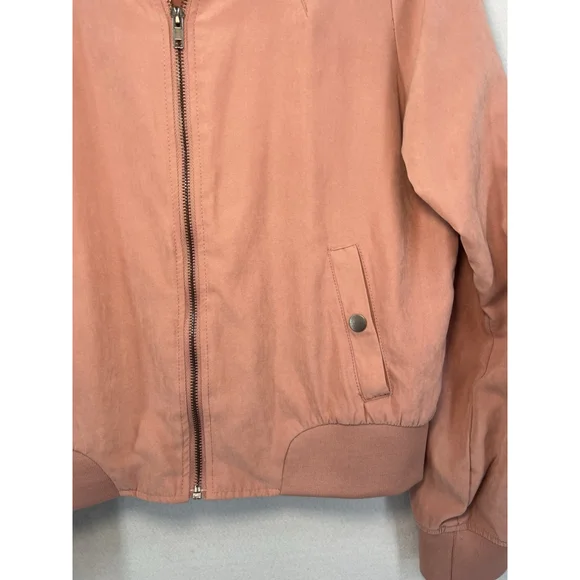 Iris Jacket Full Zip Pink Rose Girls Size Medium - Picture 5 of 13